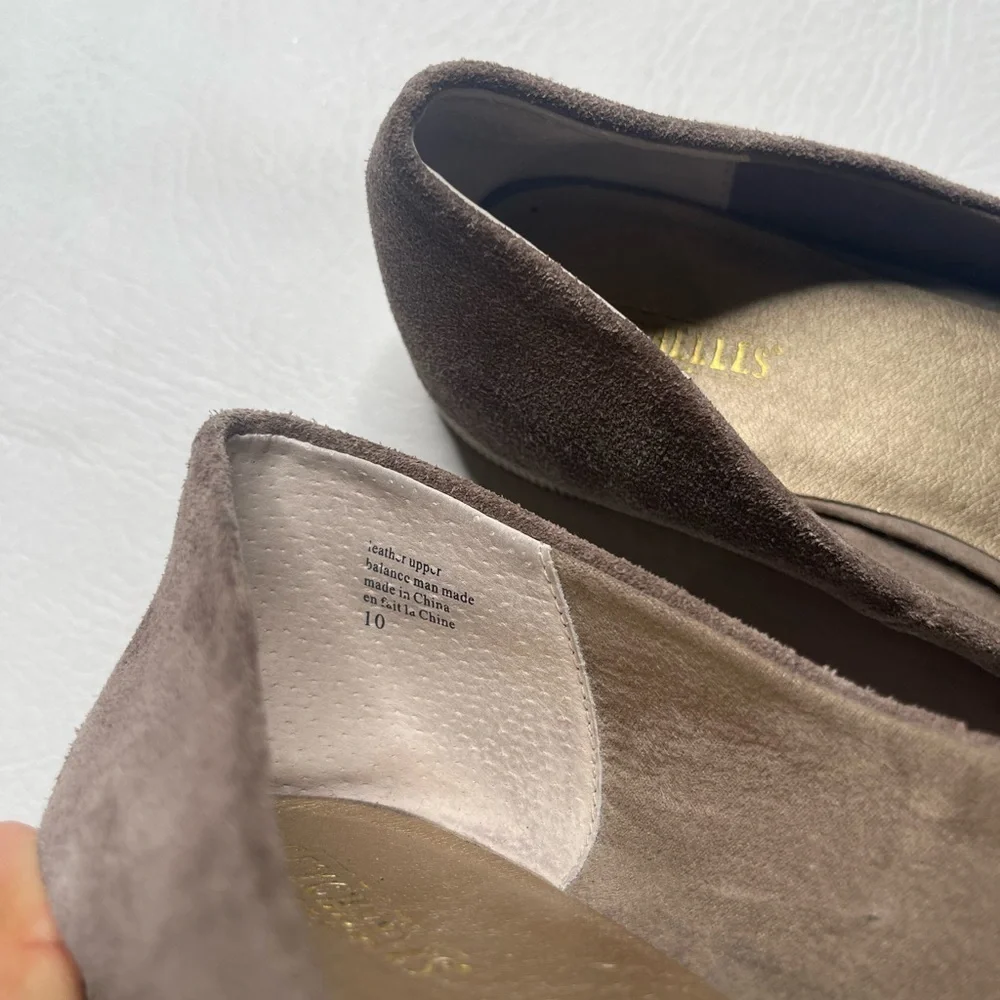 Seychelles womens flats shoes size 10 leather upper tan color